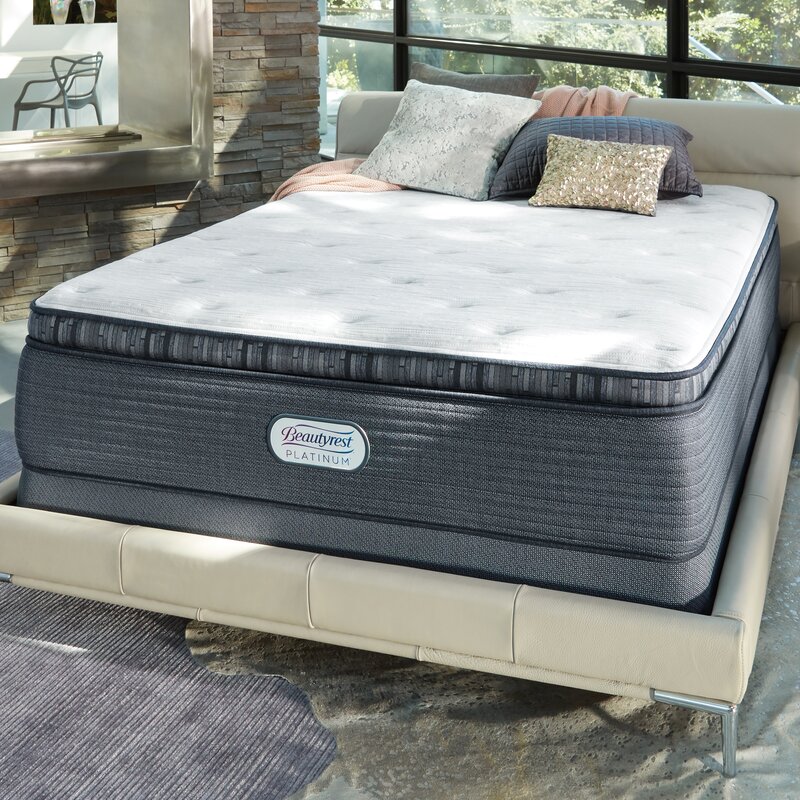 Beautyrest Platinum 15" Firm Pillow Top Innerspring Mattress & Reviews